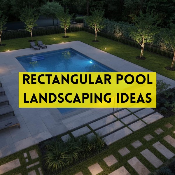Rectangular Pool Landscaping Ideas