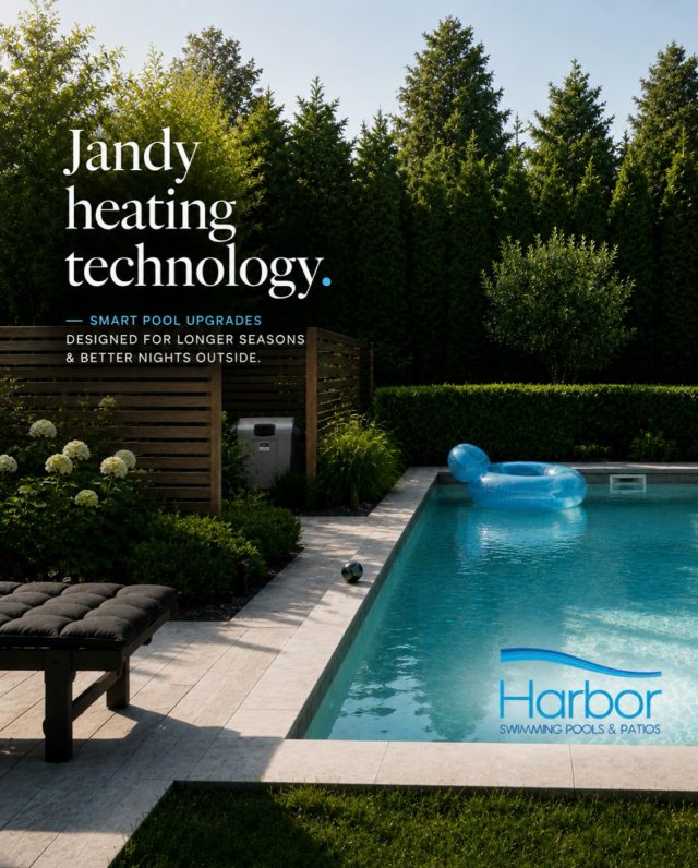 The right pool upgrades should feel seamless: better comfort, smarter performance, and more time enjoying the space.

From heating systems to circulation and long-term reliability, we focus on equipment that performs well season after season, like Jandy heaters, designed to keep your backyard comfortable and running smoothly all season long. 

📞 631-480-7664 🌐 harborpoolandpatio.com

#longislandpools #pooldesign #poolbuilder #backyardliving #luxurypools