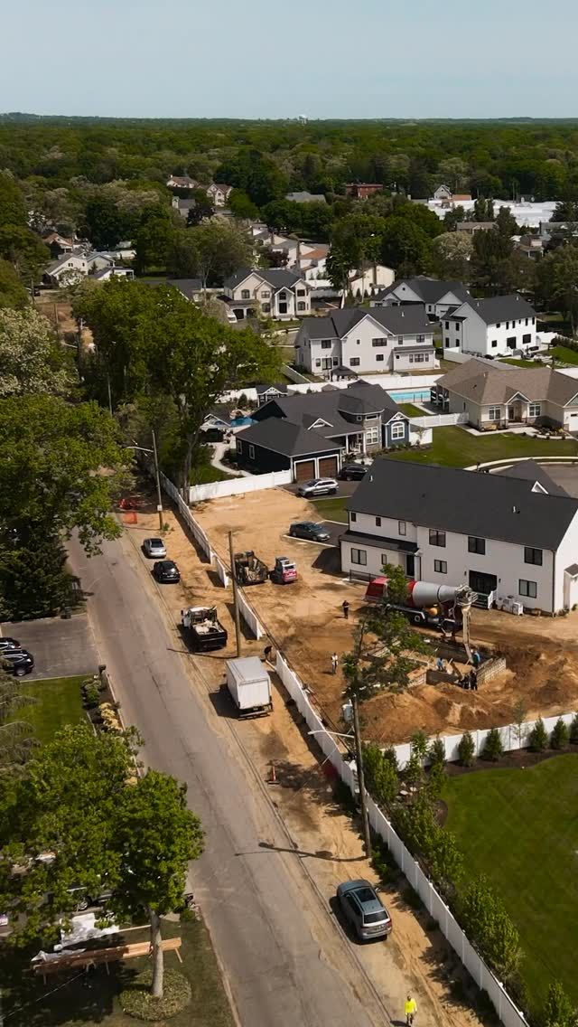 Day 3 on this 15x30 rectangle pool build, and things are moving fast. 🚜🌊

Two days ago, we dug the pool. Yesterday, the forms went up. Today, we’re pouring the walls.

This backyard is going to feature a sun deck, deep-end bench, automatic cover, and an 8x8 raised spa centered into the pool layout. 

Next up: plumbing, backfill, masonry, cabana construction, and landscaping over the next few weeks.

#HarborPoolsAndPatio #PoolConstruction #LongIslandPools #BackyardTransformation #RectanglePool