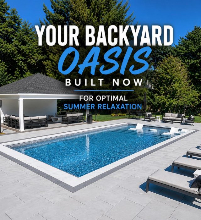 🏝️Your backyard should be the place you look forward to most. This Dix Hills project was designed for exactly that—an outdoor oasis built for relaxing, entertaining, and making the most of every summer.

Featuring a 20’ x 42’ 10” concrete wall vinyl liner pool with an 8’ sundeck, LED bubblers, corner deep-end bench, automatic cover, 5’ cocktail depth, Blue Ice coping, Cambridge Platinum slab pavers, and a Merlin Island Granite liner + hot tub 🛁 

Ready to create your own backyard oasis?

#harborpoolsandpatio #longislandpools #dixhills #backyardoasis #luxurypools