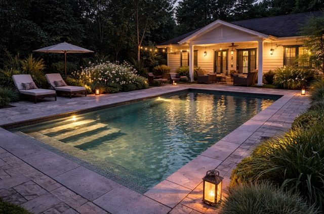 Your backyard, done right. 🌊🔦💡🌴

We design and build pools that actually fit how the space is used, not just how it looks.

From layout and depth to lighting and water features, everything is planned to work together from the start.

What we build:
• Vinyl liner and gunfire pools — clean finish, efficient, and reliable
• Concrete wall construction — built for Long Island ground conditions
• Integrated lighting + water features — subtle, not overdone

It’s not just a pool install.
It’s a full backyard setup built to last.

➡️If you’re starting to think about your space, we’ll help you map it out the right way.

—
📍 Long Island
🌐 harborpoolandpatio.com
📞 631-480-7664

#longislandhomes #poolbuilder #backyarddesign #poolinstallation #outdoorliving