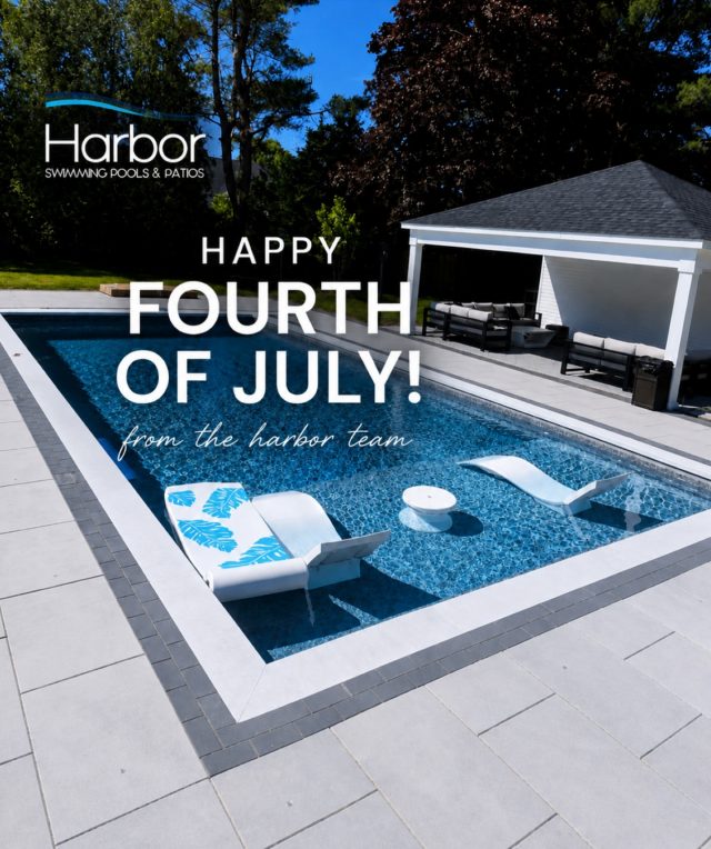 Happy 4th of July from the Harbor team! Wishing everyone a safe and relaxing holiday. 🇺🇸☀️

#harborpoolsandpatio #longislandpools #backyarddesign #poolbuilder #fourthofjuly